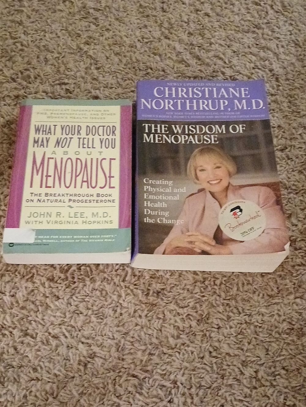 The Wisdom of Menopause by Christiane Northrup, M.D. - Purple Cover